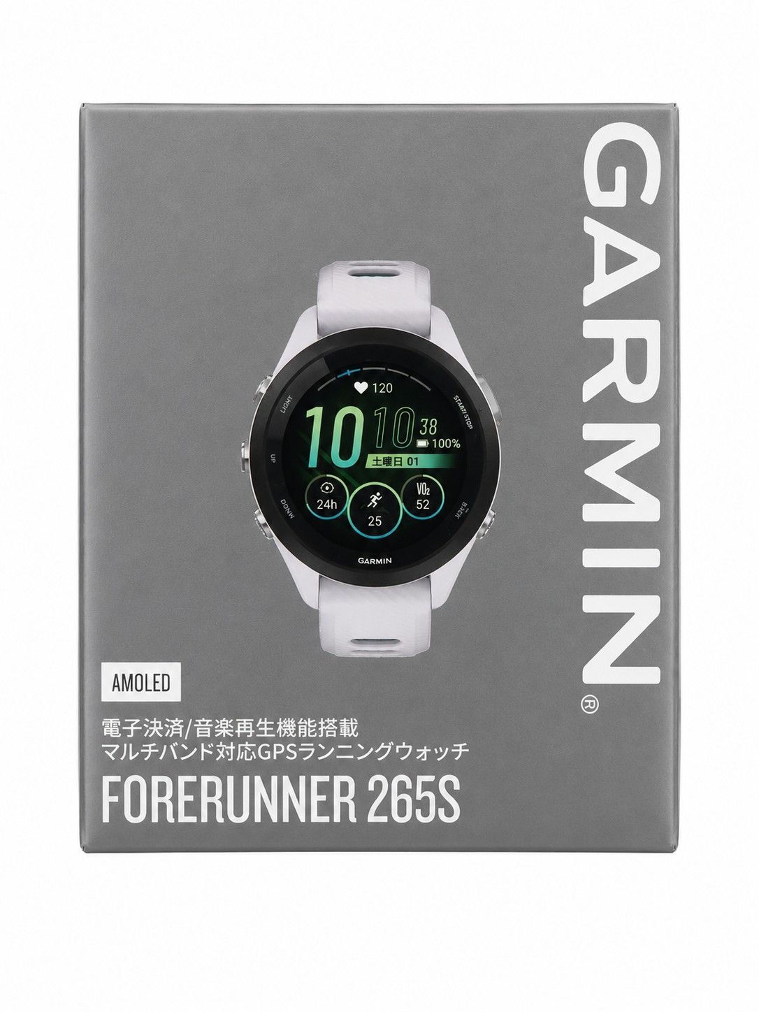 GARMIN ガーミン GPSランニングウォッチ Forerunner 265S Music スマートウォッチ