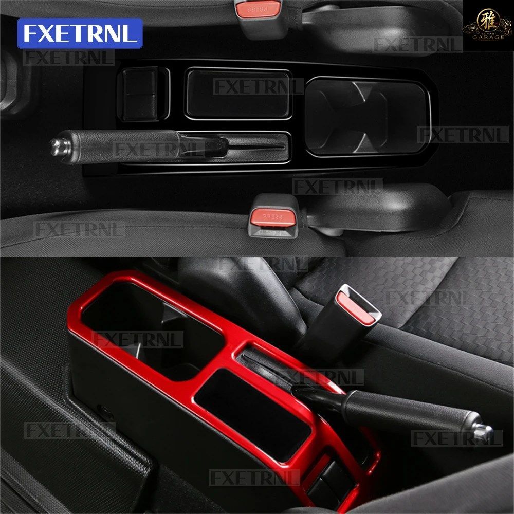 ジムニー JB64 JB74 2018 - 22-2026 3ドア 車内ハンドブレーキパネル装飾カバートリム ジムニー JB64 JB74 2018 - 22-2026 3ドア 車内ハンドブレーキパネル装飾カバートリム