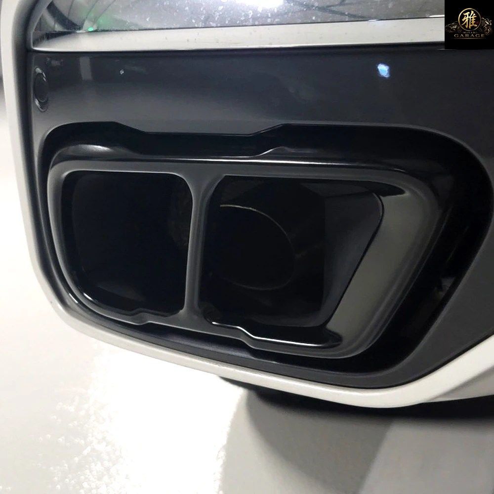 BMW X5 G05 X6 G06 X7 G07 2019 - 2022 用 車体外装テールバック排気マフラーチップパイプカバートリム