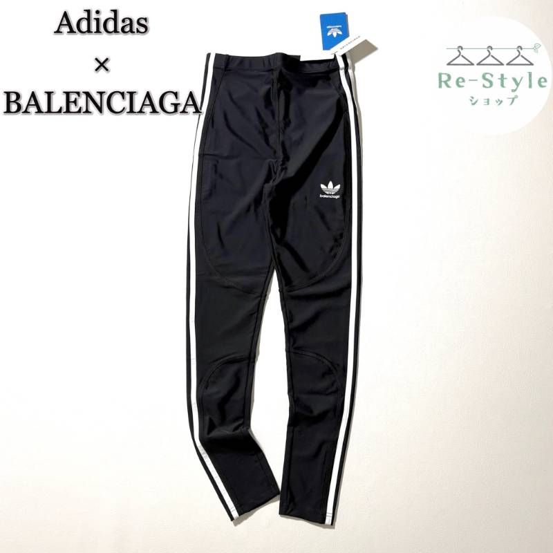 BALENCIAGA×adidas　バレンシアガ　アディダス　アスレチックジャージ　Athletic　Jersey　トレフォイル　サイドライン　サイズ36 (S 〜 M相当)