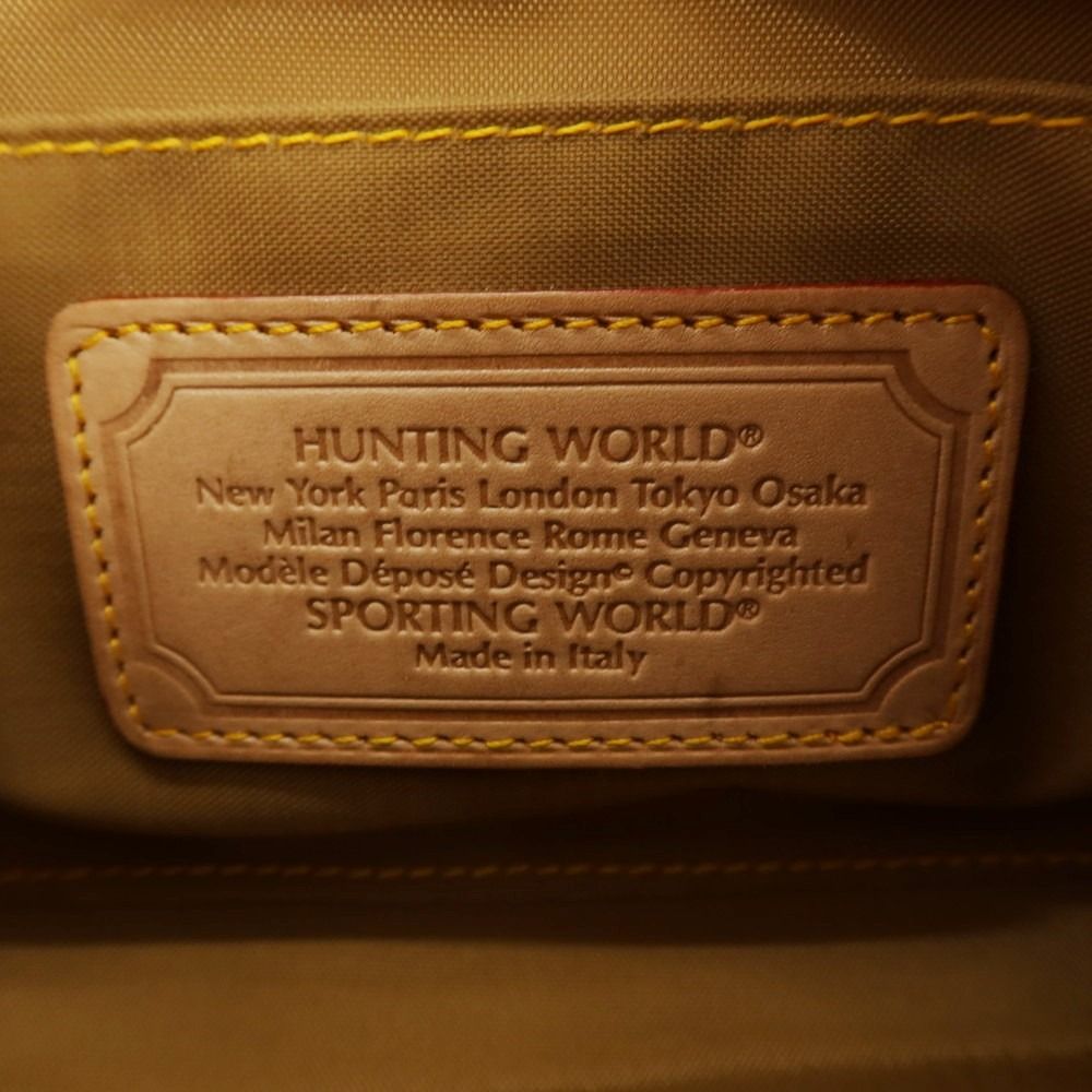 中古】ハンティングワールド HUNTING WORLD ナイロン レザー
