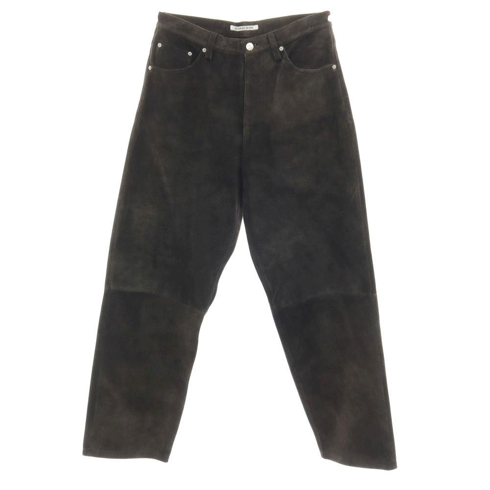 【中古】セブン バイ セブン SEVEN BY SEVEN 2026年春夏 URBAN RESEARCH別注 アンティーク加工 レザー 5ポケットパンツ ネイビー【サイズ表記なし（M位）】【メンズ】 中古】セブン バイ セブン SEVEN BY SEVEN 2026年春夏 URBAN RESEARCH