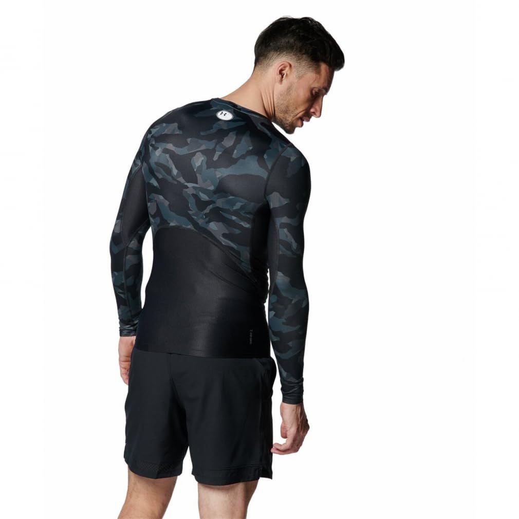 アンダーアーマー（UNDER ARMOUR） 長袖 ストレッチ 抗菌防臭 アイソチル コンプレッション ノベルティ ロングスリーブ シャツ 1384786 011 （グレー/ＬＬ/Men's） [グレー] [LL]