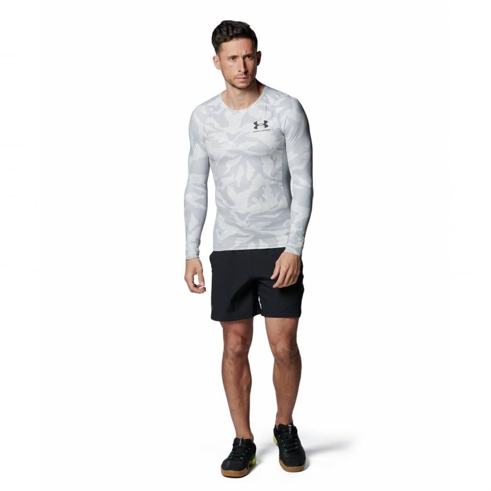 アンダーアーマー（UNDER ARMOUR） 長袖 ストレッチ 抗菌防臭 アイソチル コンプレッション ノベルティ ロングスリーブ シャツ 1384786 011 （グレー/ＬＬ/Men's） [グレー] [LL]