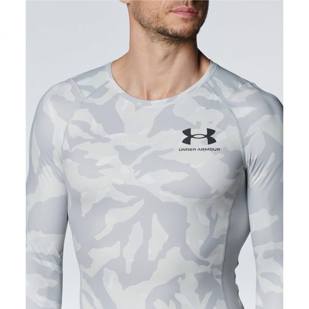 アンダーアーマー（UNDER ARMOUR） 長袖 ストレッチ 抗菌防臭 アイソチル コンプレッション ノベルティ ロングスリーブ シャツ 1384786 011 （グレー/ＬＬ/Men's） [グレー] [LL]