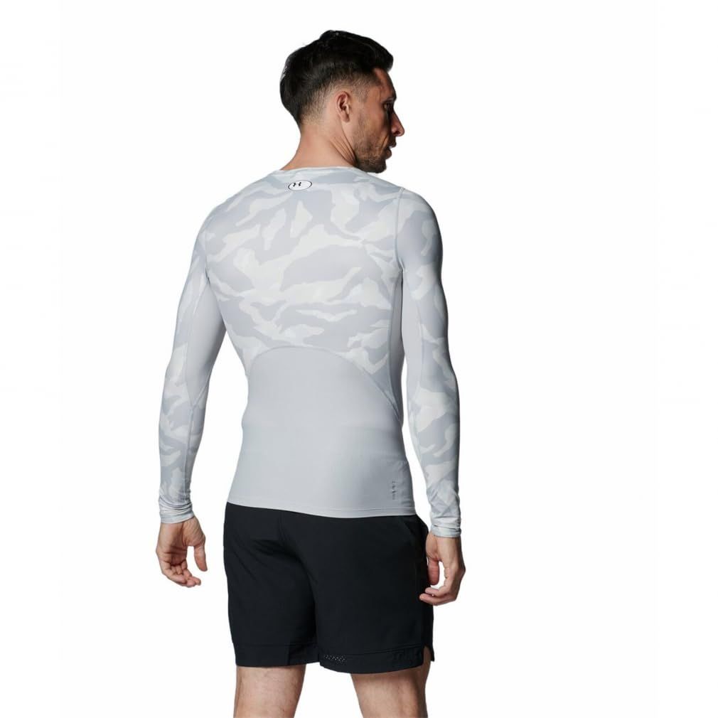 アンダーアーマー（UNDER ARMOUR） 長袖 ストレッチ 抗菌防臭 アイソチル コンプレッション ノベルティ ロングスリーブ シャツ 1384786 011 （グレー/ＬＬ/Men's） [グレー] [LL]