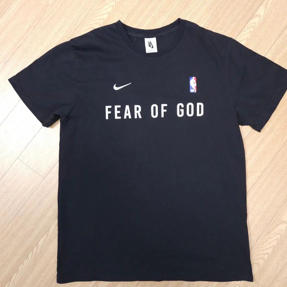 ナイキ エア X フィアオブゴッド 半袖 Tシャツ ブラック M