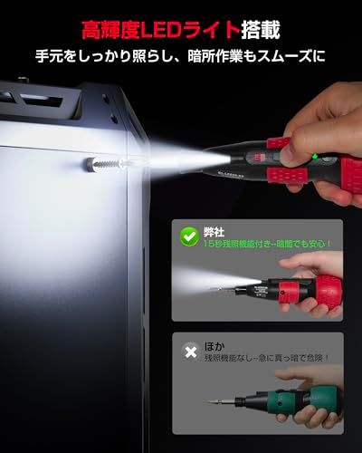 ☆新品☆電動ドライバー 小型 強力 トルク3段階調整 高い同心度・ビット振れ軽減 【収納ケース付き 16本ビット付き】 電動4N.m 手動12N.m USB-C充電式 高輝度LEDライト 軽量 DIY 操作簡単 女性/初心者対応 電動ドリル 0b3d31b9