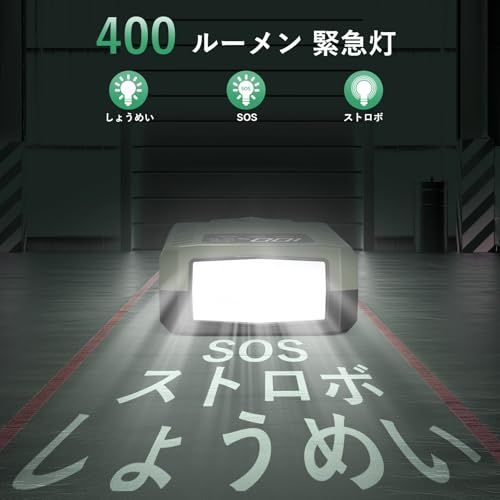 ジャンプスターター 6000A 車用エンジンスターター 12V (最大10.0Lガソリン車・8.0Lディーゼル車対応) 20000mah 車緊急始動 搭載LED緊急ライト PSE認証済(沖縄・離島の方不可) 5778cd97