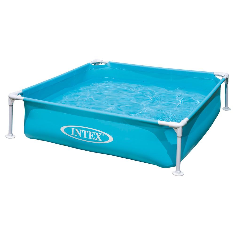 INTEX(インテックス)ミニフレームプール ブルー 122×122×30cm 57173[日本正規品]送料無料