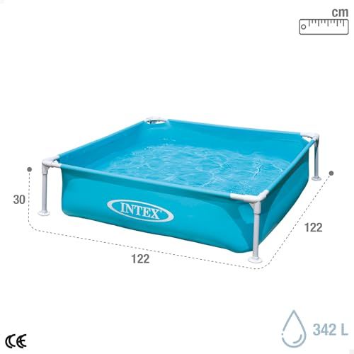 INTEX(インテックス)ミニフレームプール ブルー 122×122×30cm 57173[日本正規品]送料無料