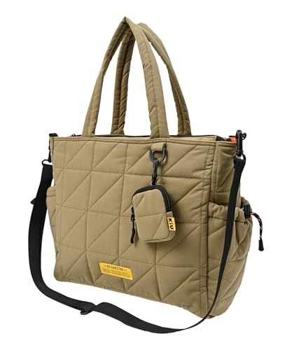 KiU キウ スクエアパデッドマルチパーパストートバッグ SQUARE PADDED MULTI-PURPOSE TOTE BAG 防水 撥水 キルティング マザーズバッグ 大容量 ショルダー ポケット おしゃれ かわいい カジュアル アウト 7efac05d
