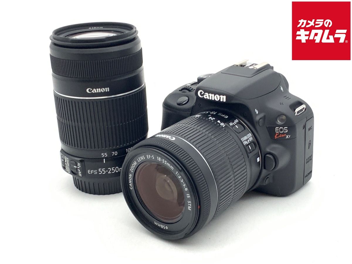 【中古】 【良品】 キヤノン EOS Kiss X7 ダブルズームキット