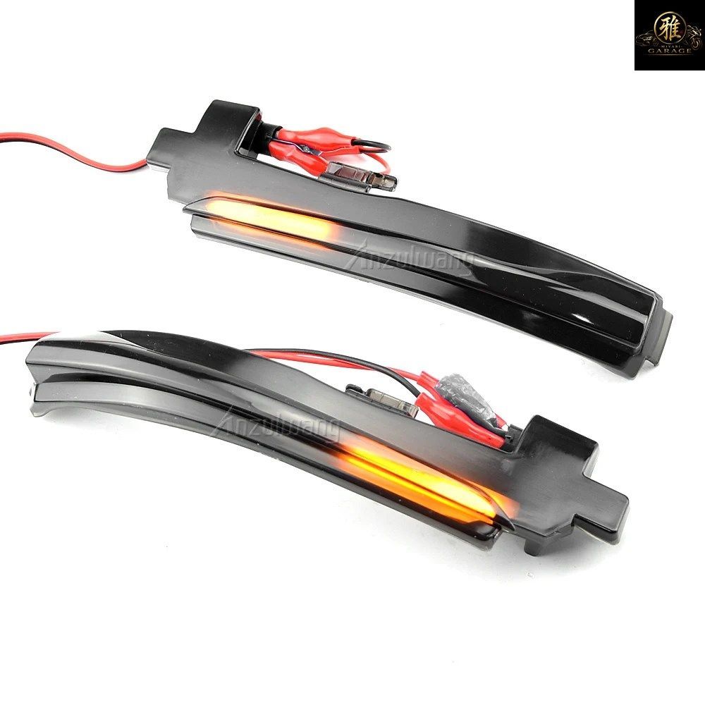 2個入り VOLVO S60 II 2011-2018 S80 II 2012-2016 LEDダイナミックターンシグナルライトフラッシャーフローイングウォーターブリンカー点