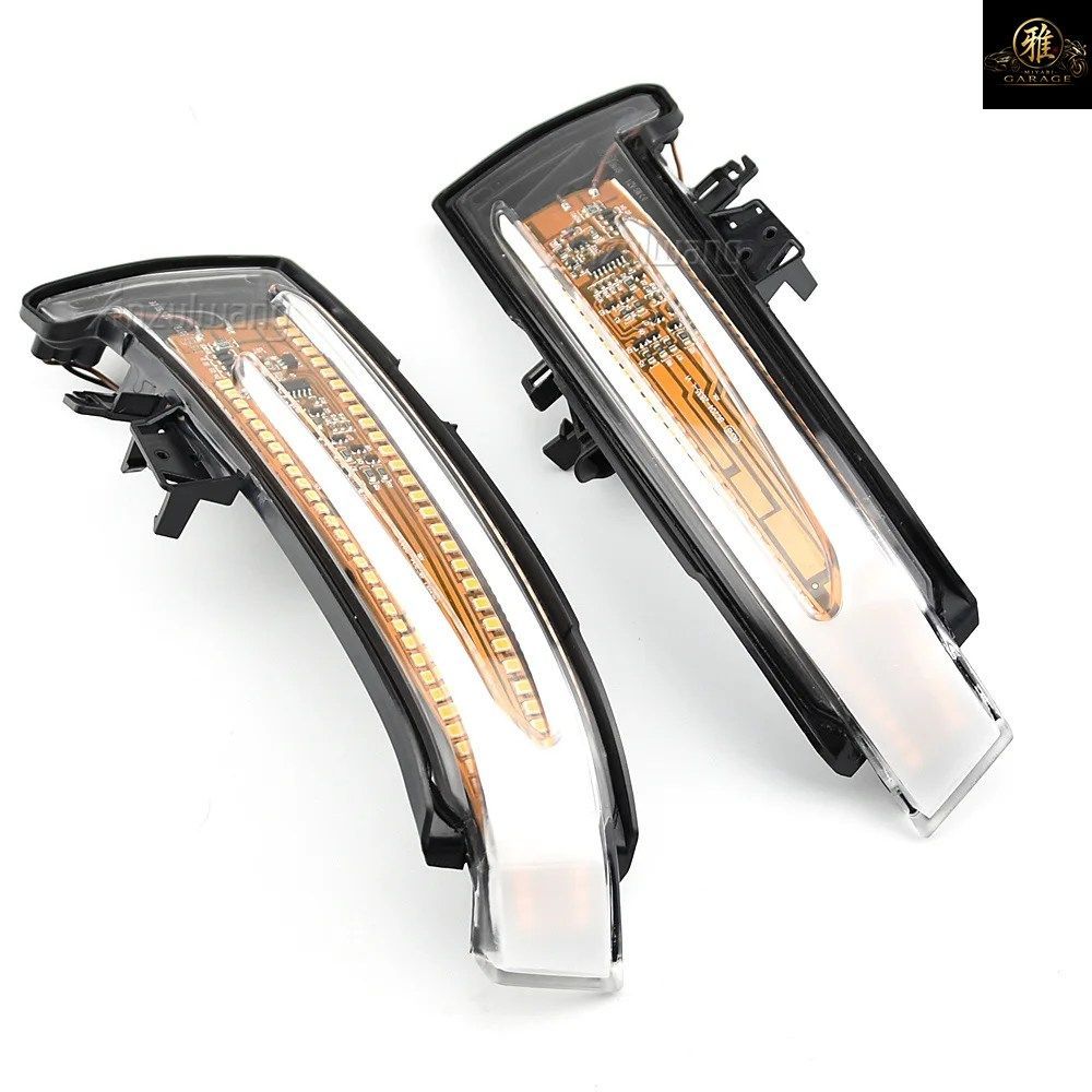 LEDダイナミックブリンカーシーケンシャルフラッシングライトミラーインジケーターランプ メルセデスベンツ Aクラス W176 2013-2017