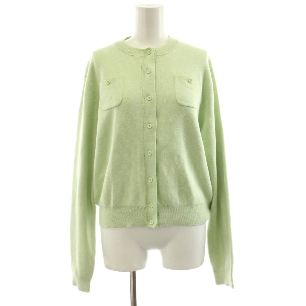 キャバン CABaN 25AW コットンカシミヤ クルーネックカーディガン