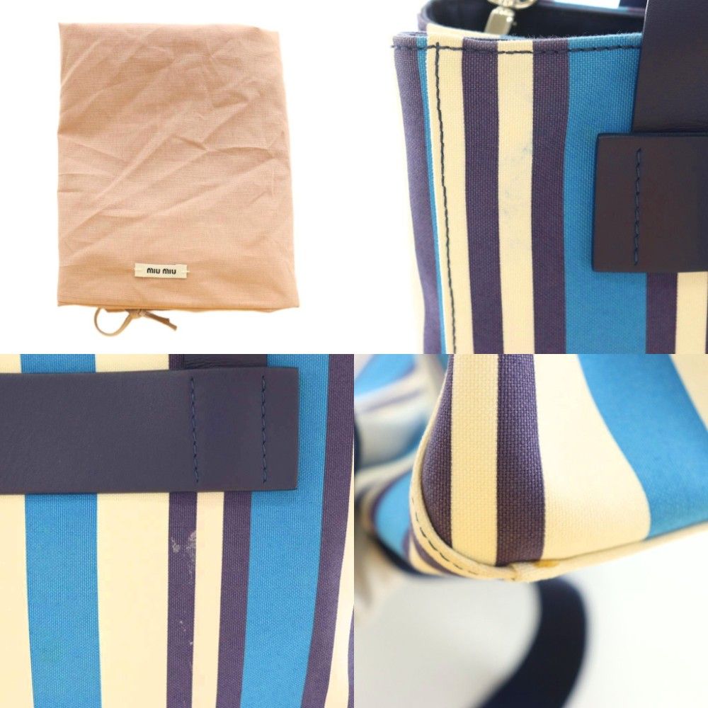 ミュウミュウ miumiu CANAPA カナパ RIGA VIT 2WAYバッグ ハンド 