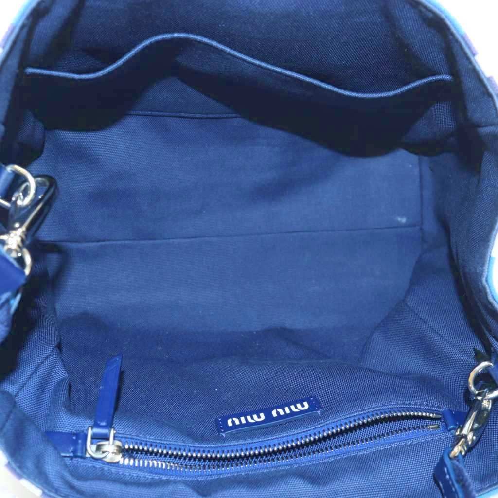ミュウミュウ miumiu CANAPA カナパ RIGA VIT 2WAYバッグ ハンド 