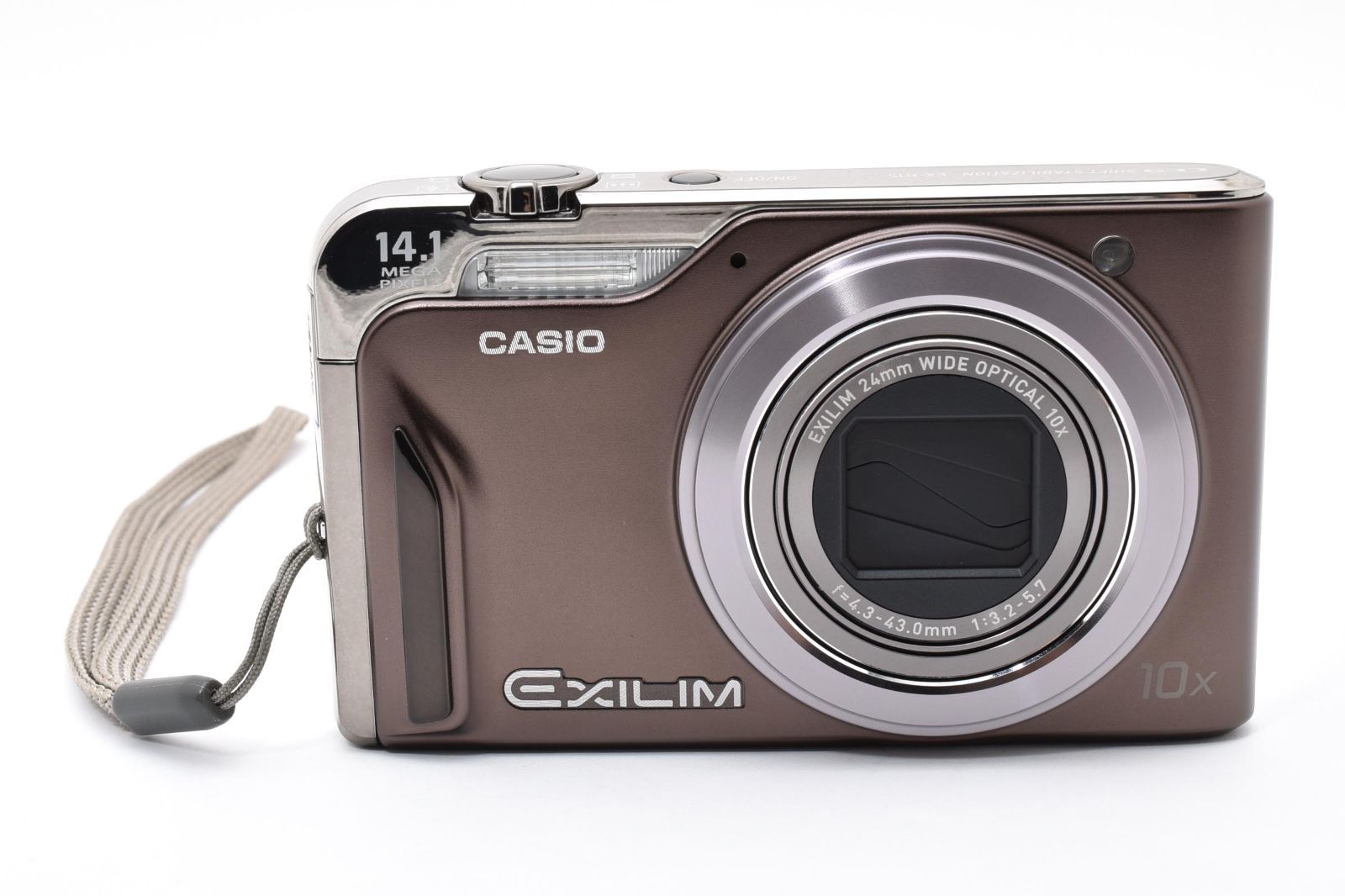 ★美品★カシオ CASIO EXILIM EX-H15 ブラウン ★ Y870 #5104