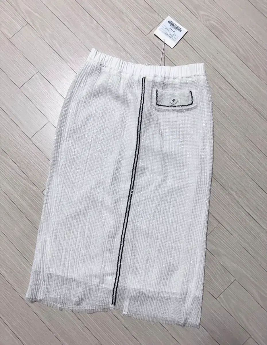 55 タグ付き 新品 マイン 定価47万 スパンコール スカート スカート ロシャス SJSJ