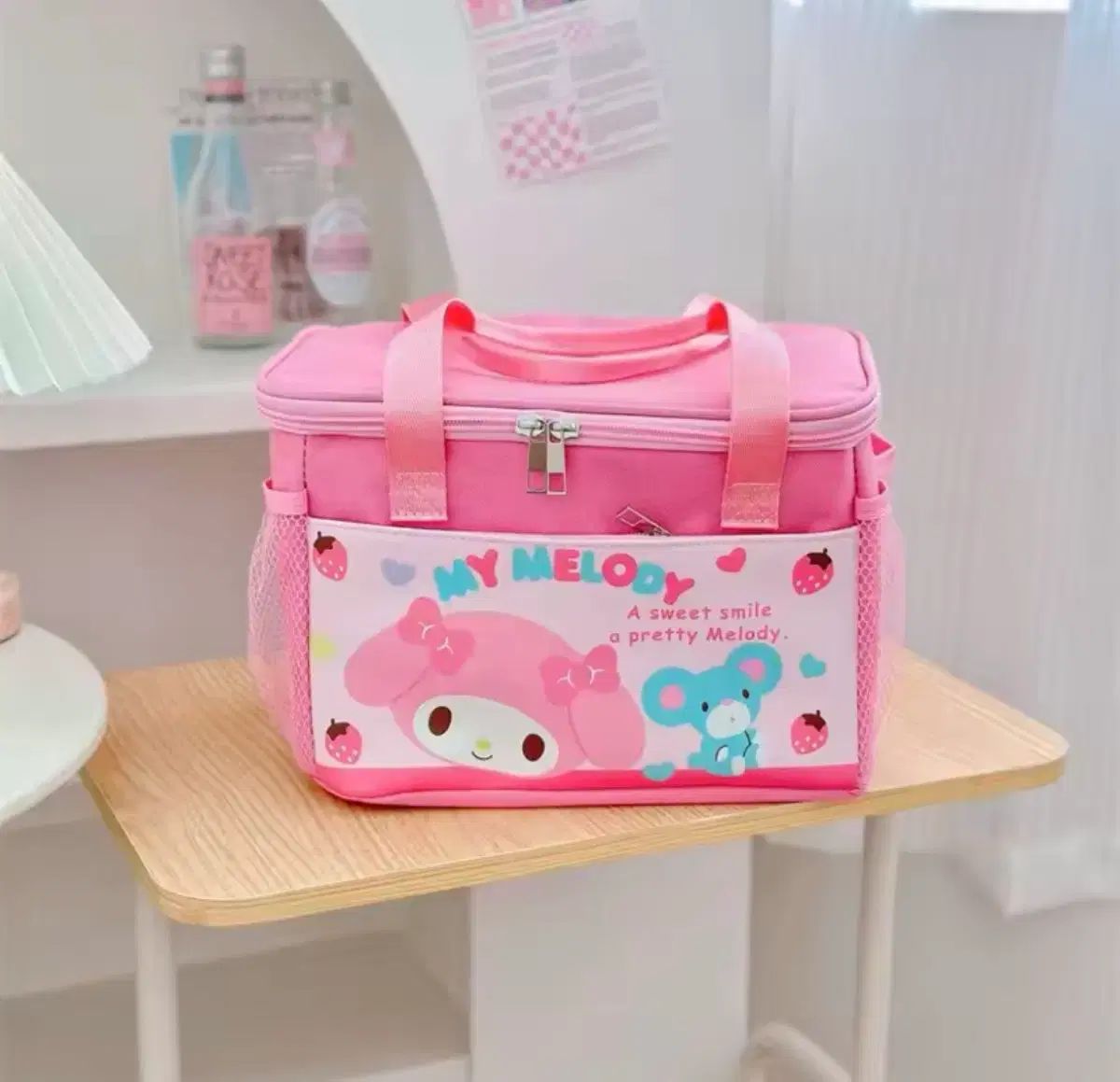 サンリオ マイメロディ ピンク 保温保冷バッグ
