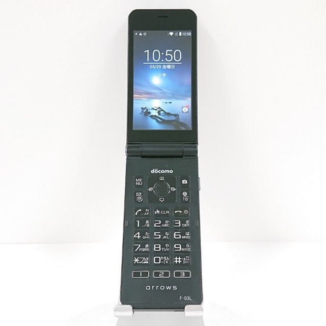 arrows ケータイ F-03L ドコモ ブラック 送料無料 本体 c20330