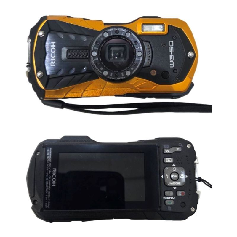 RICOH WG-50 コンパクトデジタルカメラ　リコー　コンデジ RICOH WG-50 防水デジタルカメラ 動作確認済み カメラ、光学機器