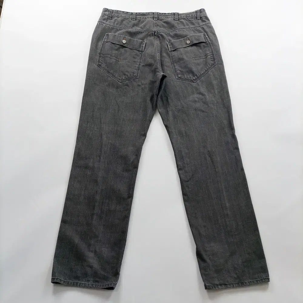 Calvin Klein カルバン・クライン デニム ズボン サイズ38 ヴィンテージ ストレート ブラックデニム メンズ B0637
