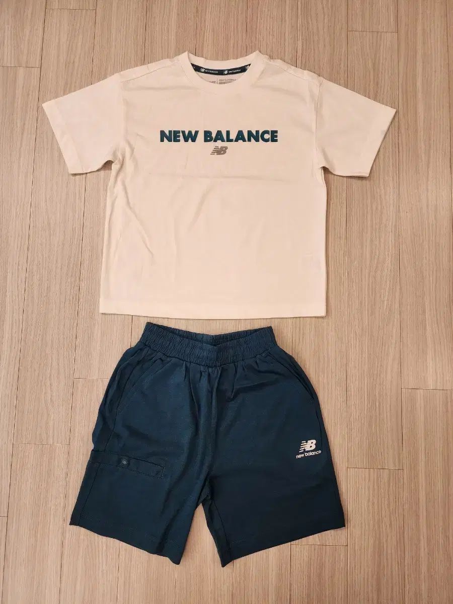 ニューバランス キッズ 半袖 ハーフパンツ セット 120