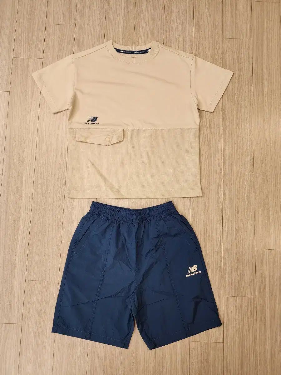 ニューバランス キッズ 半袖 ハーフパンツ セット 120