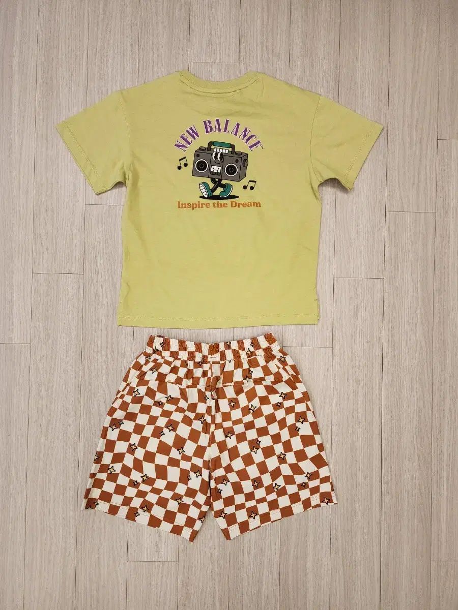 ニューバランス キッズ 半袖 ハーフパンツ セット 120