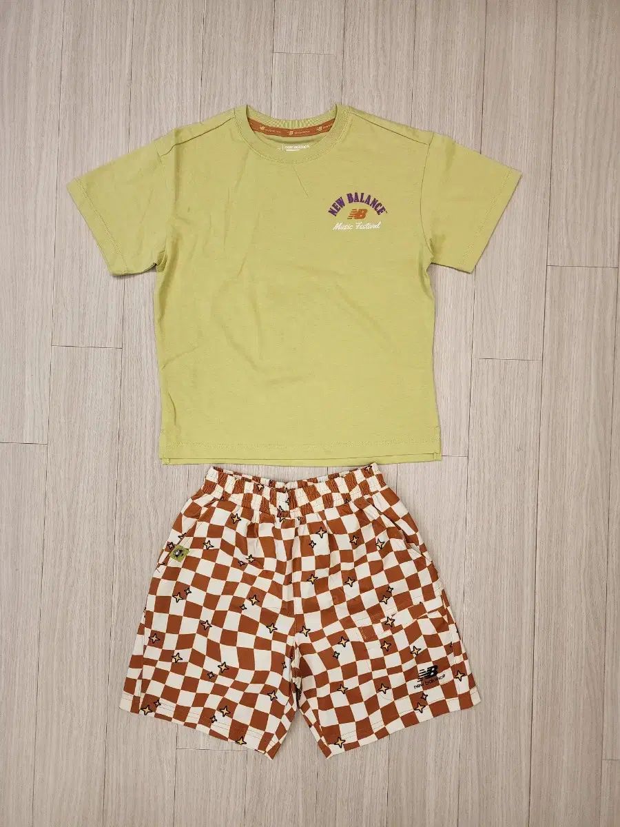 ニューバランス キッズ 半袖 ハーフパンツ セット 120