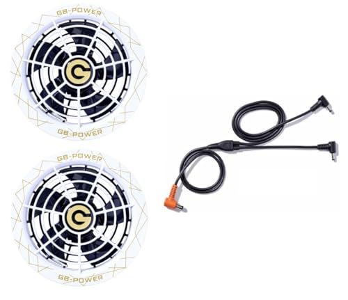 長信ジャパンGB-POWER 春夏 空調ウェアー用 28Vファンセット(スクランブルスノー)GF1-W バッテリー(GB428)は別売ですe fb3af9da