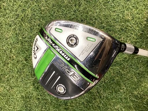 【中古】 キャロウェイ EPIC MAX FAST 3W レディース フェアウェイウッド FW ELDIO for CW 40(FW) (フレックスA) レディース 女性用 右利き 右用 Cランク ゴルフクラブ