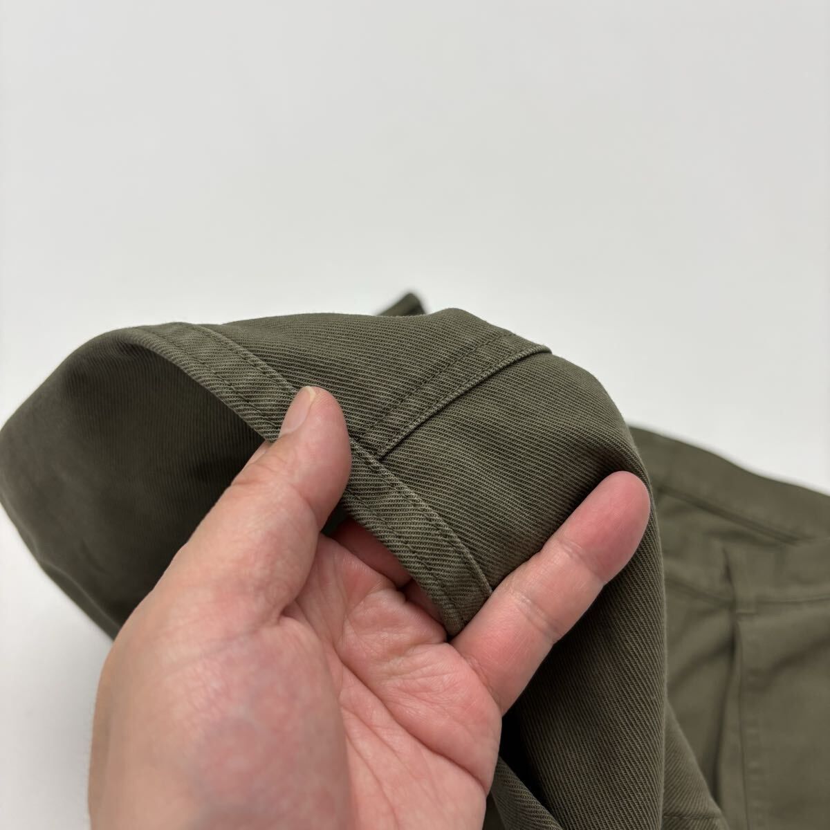 良品 A.PRESSE アプレッセ USAF Hemmed Bottoms AP-4009 ミリタリー パンツ OLIVE オリーブ サイズ 2 805-0250