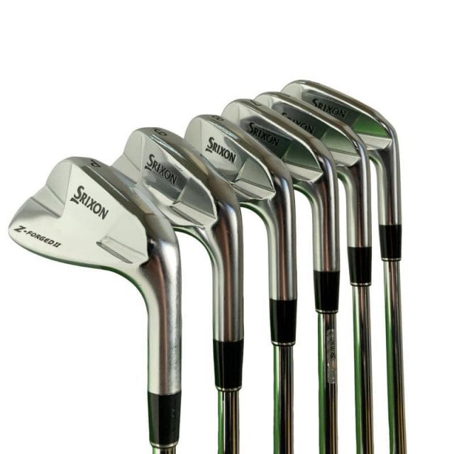【中古】 ダンロップ SRIXON Z-FORGED II 6S アイアンセット IR KBS TOUR 120 (フレックスS) メンズ 男性用 右利き 右用 Cランク ゴルフクラブ