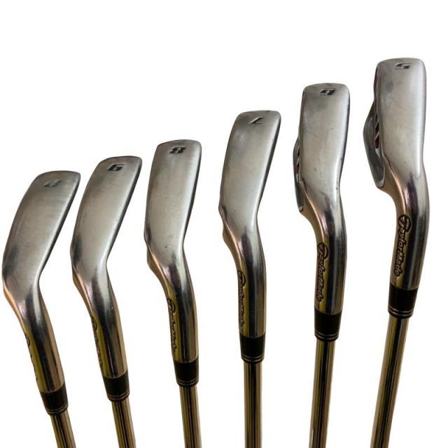 【中古】 テーラーメイド BURNER(2007) 6S アイアンセット IR NS PRO 950GH (フレックスS) メンズ 男性用 右利き 右用 Cランク ゴルフクラブ