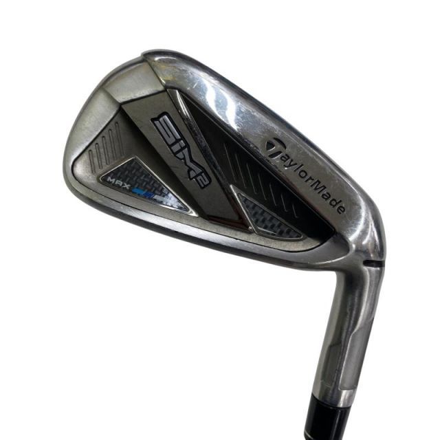【中古】 テーラーメイド SIM2 MAX 5S アイアンセット IR KBS MAX MT85 JP (フレックスS) メンズ 男性用 右利き 右用 Cランク ゴルフクラブ