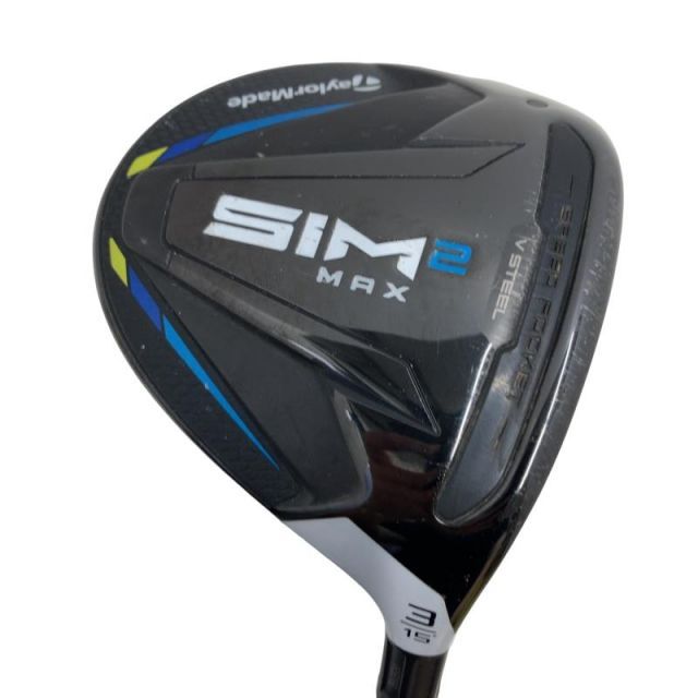 【中古】 テーラーメイド SIM2 MAX 3W フェアウェイウッド FW TENSEI BLUE TM50(SIM2 FW) (フレックスS) メンズ 男性用 右利き 右用 Cランク ゴルフクラブ