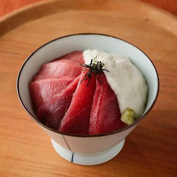 築地ホクエイ×浅草むぎとろ 江戸の本鮪とろろセット Ａ