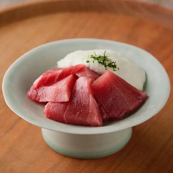 築地ホクエイ×浅草むぎとろ 江戸の本鮪とろろセット Ａ