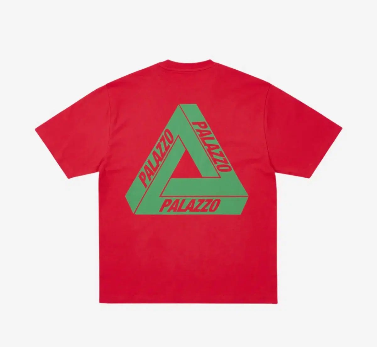 PALACE パレス トライ 半袖 Tシャツ レッド XXL