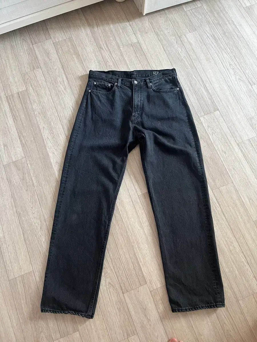 orSlow 101 ダッドフィット ブラックジーン