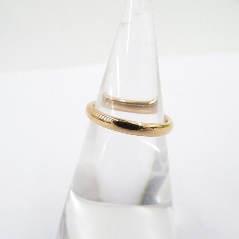 【瀬戸大橋店】 中古 Tiffany&co | ティファニー リング・指輪 クラシック バンド リング - サイズ:7.5号 ゴールド 【135】