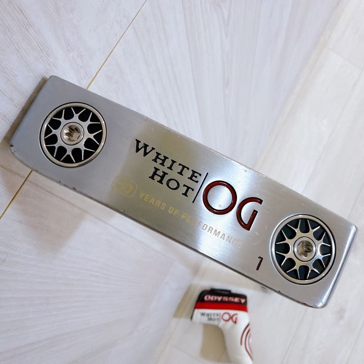 ODYSSEY WHITE HOT OG #1 オデッセイ ホワイトホットOG パター 右利き 33インチ