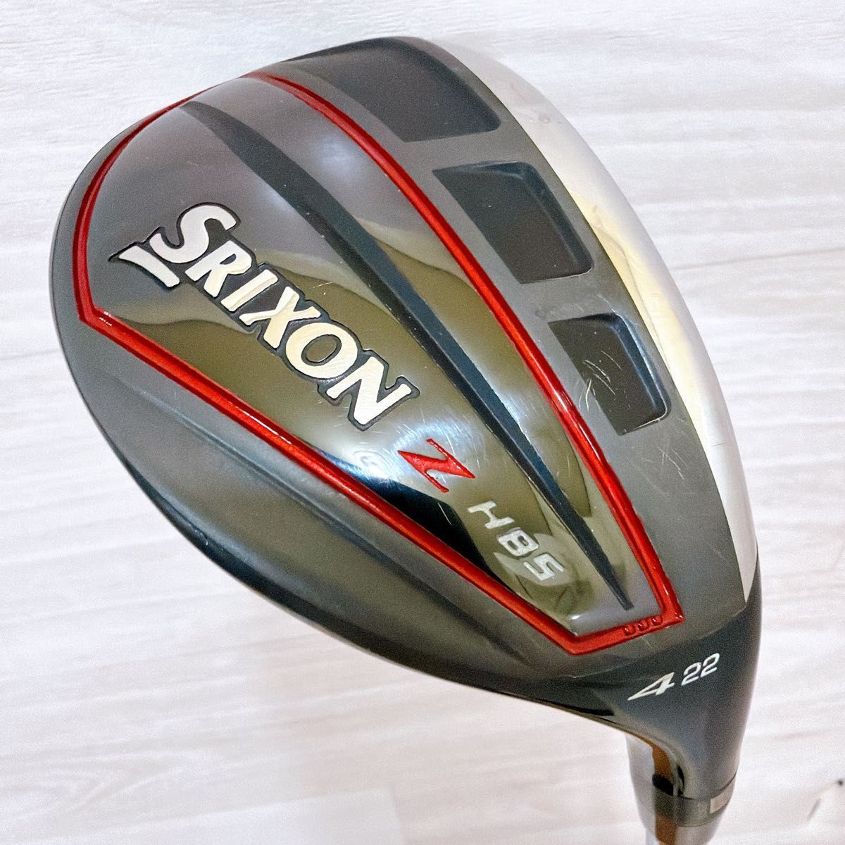 美品 SRIXON Z H85 スリクソン ユーティリティ 4U 22° 右利き S