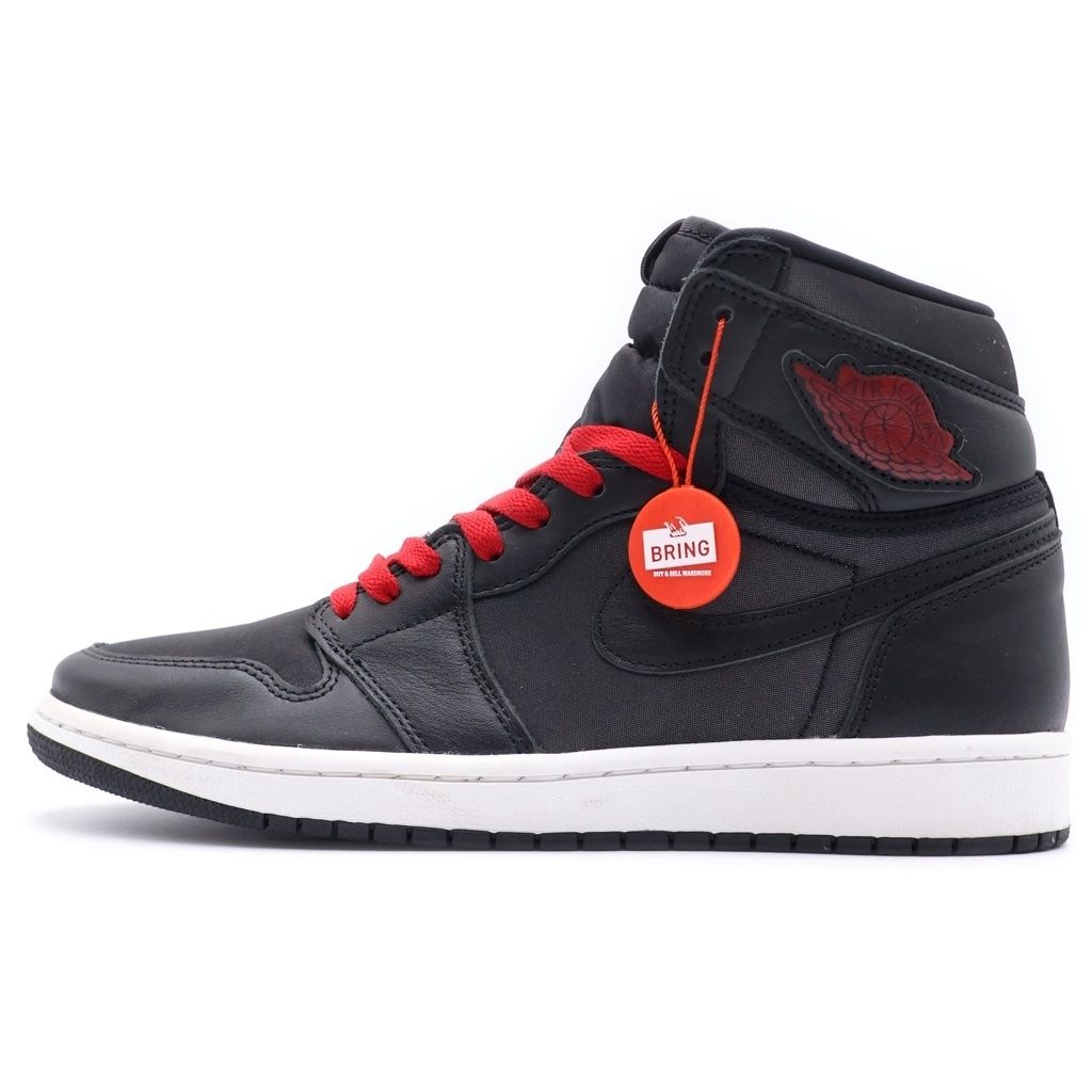 NIKE (ナイキ) AIR JORDAN 1 RETRO HIGH OG BLACK GYM RED 555088-060 エアジョーダン1 レトロ ハイカットスニーカー US10/28.0cm ブラック 8,813円