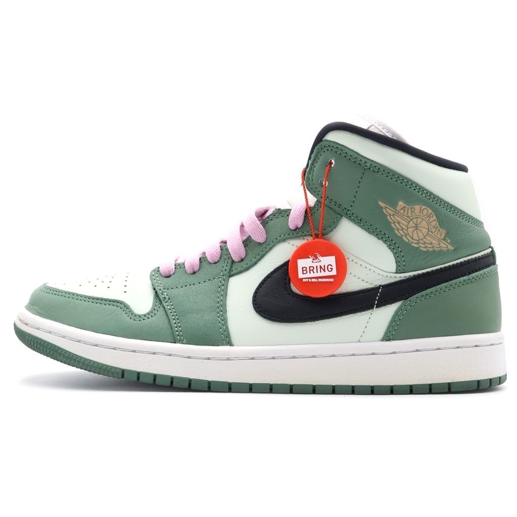 NIKE (ナイキ) Air Jordan 1 Mid SE Dutch Green エアジョーダン1ミッドSE ダッチグリーン CZ0774-300 ハイカットスニーカー グリーン