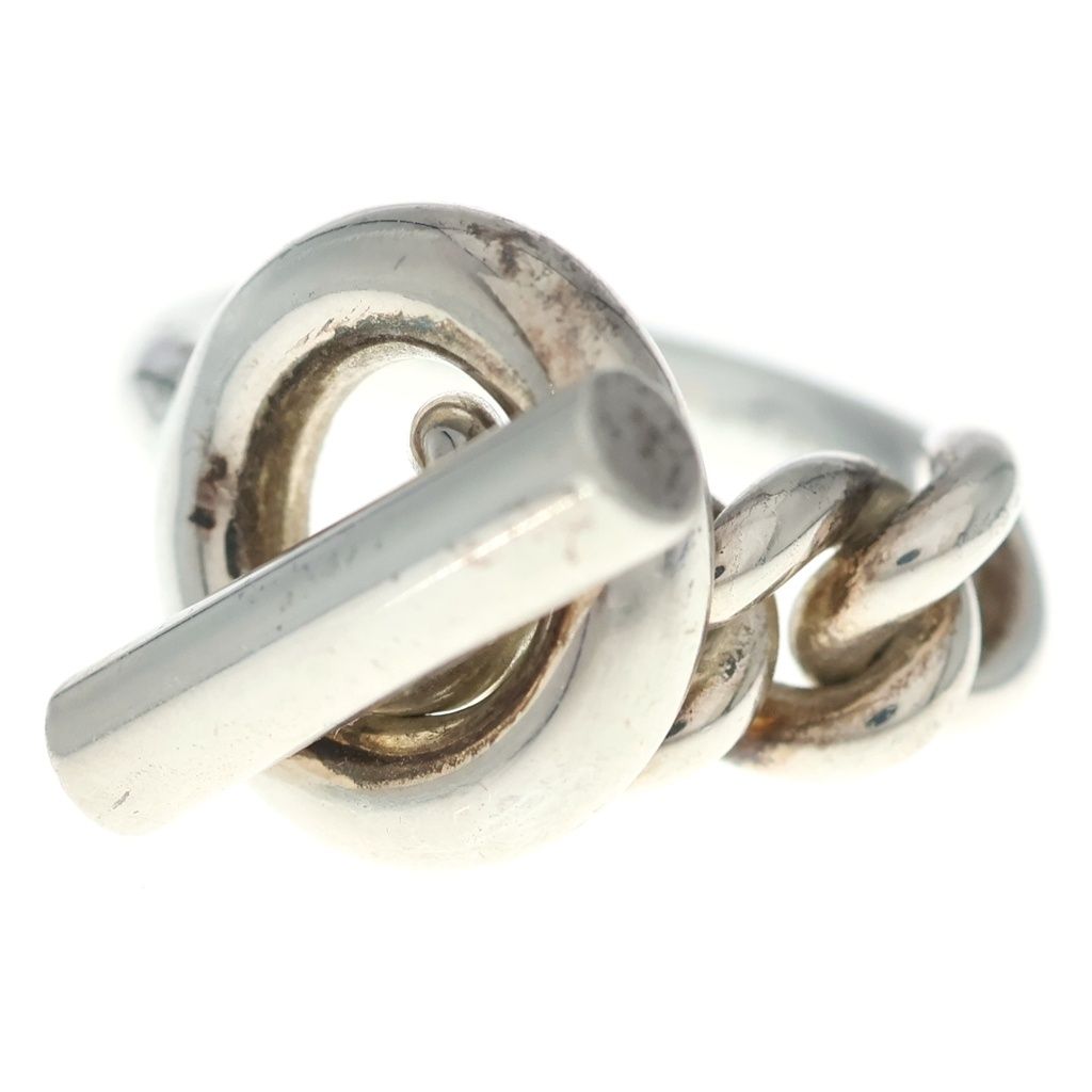 HERMES (エルメス) Croisette ring クロワゼット リング シルバー