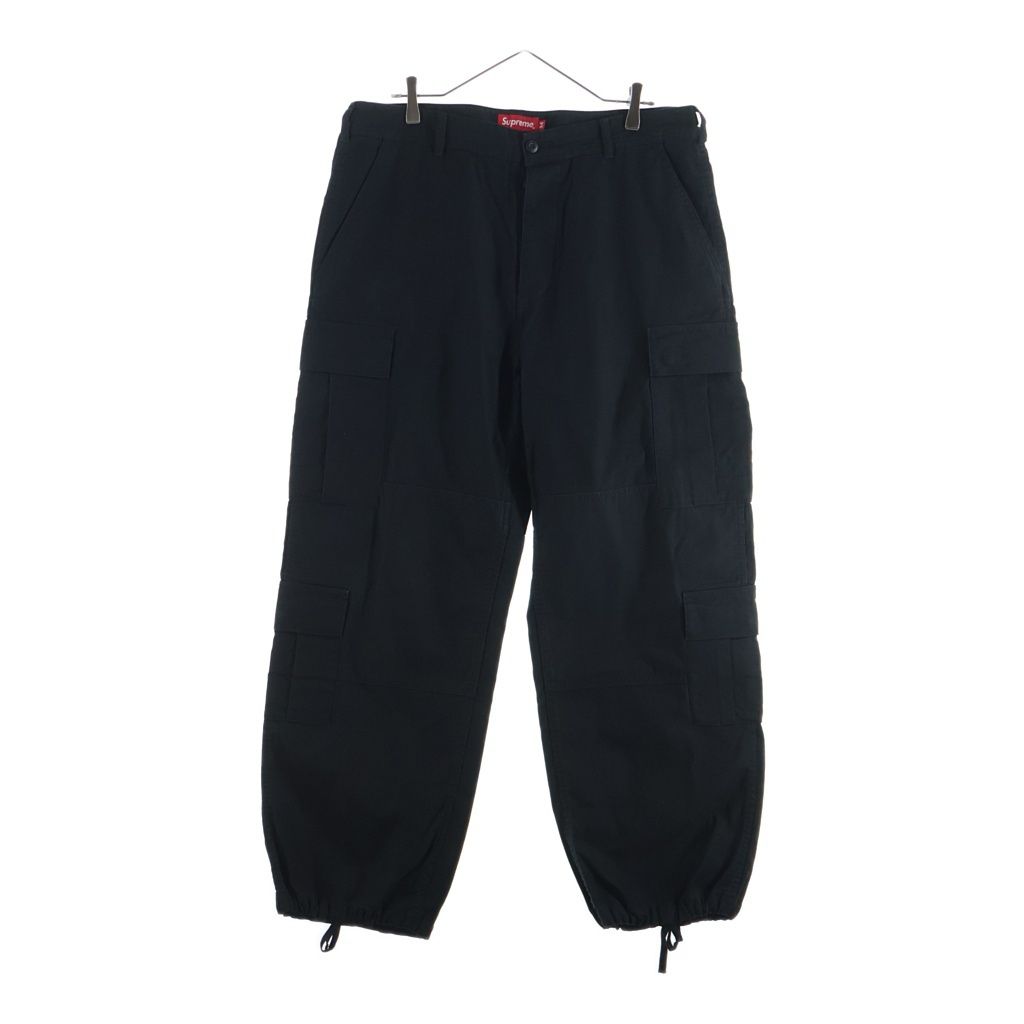 SUPREME (シュプリーム) 22AW Cargo Pant ミリタリー カーゴパンツ ブラック